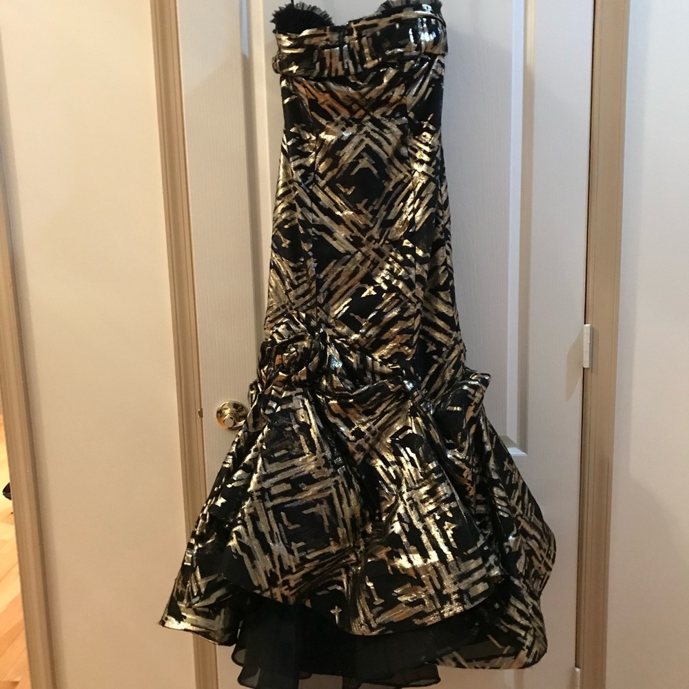 Alex Teih designer gown